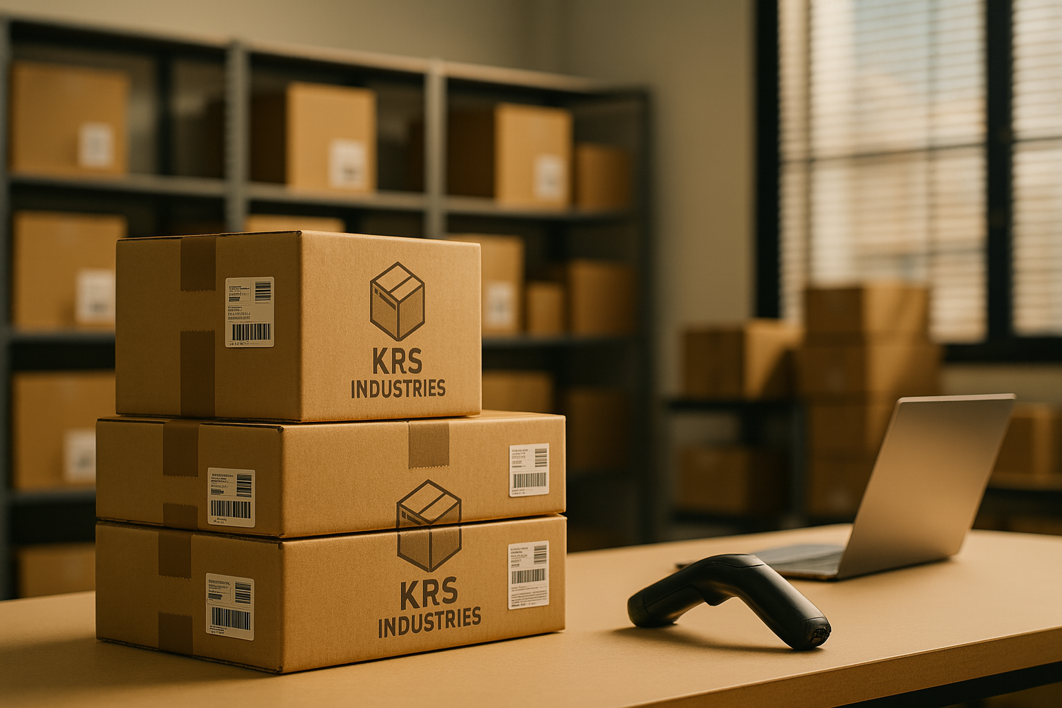 Branded corrugated e-commerce shipping boxes for online stores